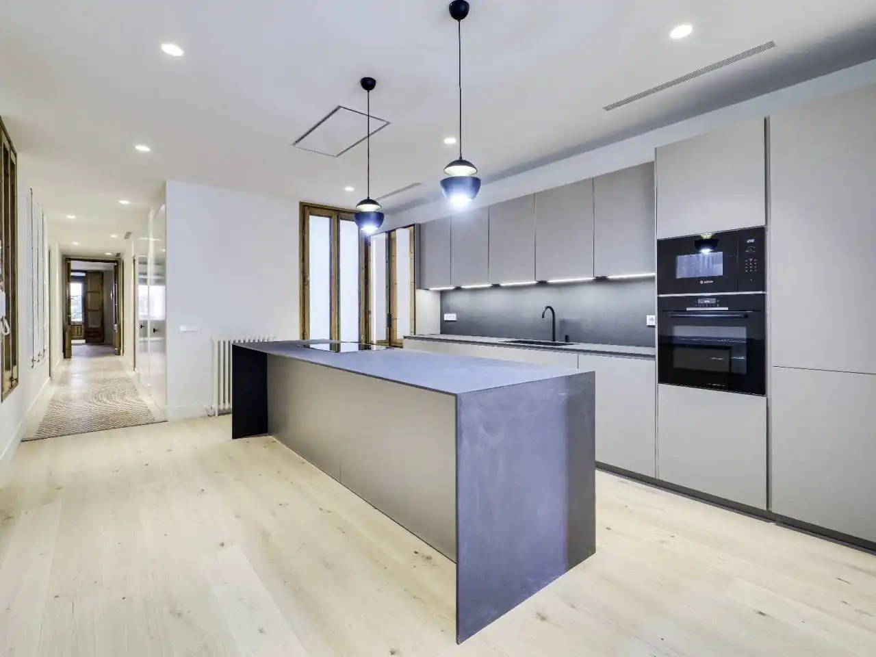 Kitchen of Flat for sale in Madrid  with Air Conditioner, Heating and Parquet flooring