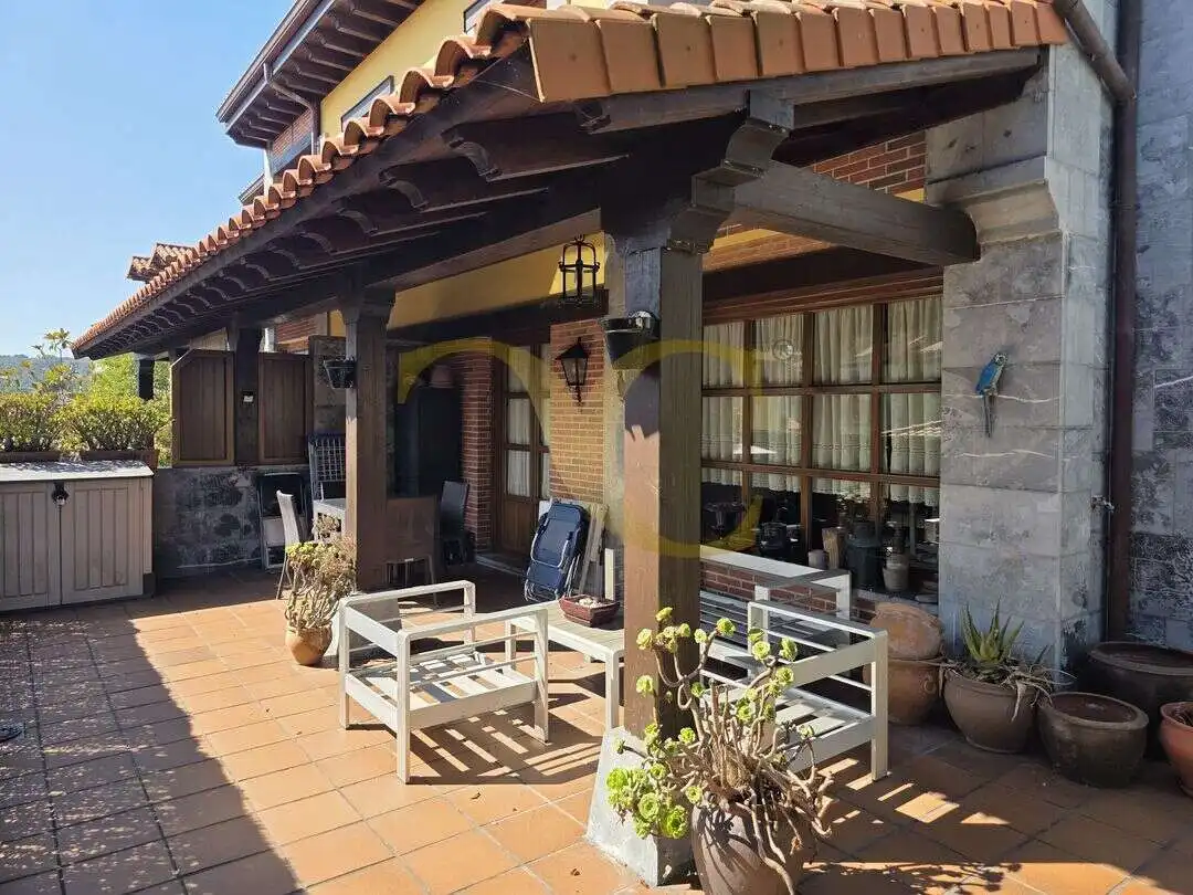 Terraza de Casa o chalet en venta en Ribadedeva con Calefacción, Jardín privado y Terraza