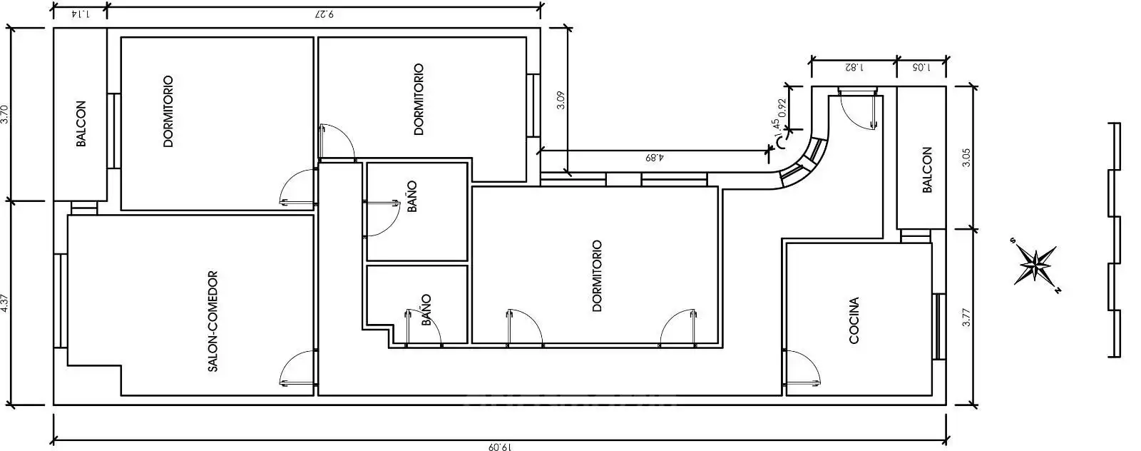 Piso en venta en Salamanca con Calefacción, Terraza y Trastero