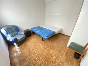 Schlafzimmer von Wohnung zur Miete in Madrid mit Heizung, Möbliert und Ofen