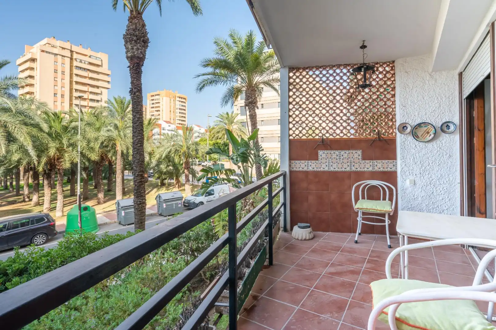 Terrace of Apartments for rent in Roquetas de Mar  with Furnished and Balcony
