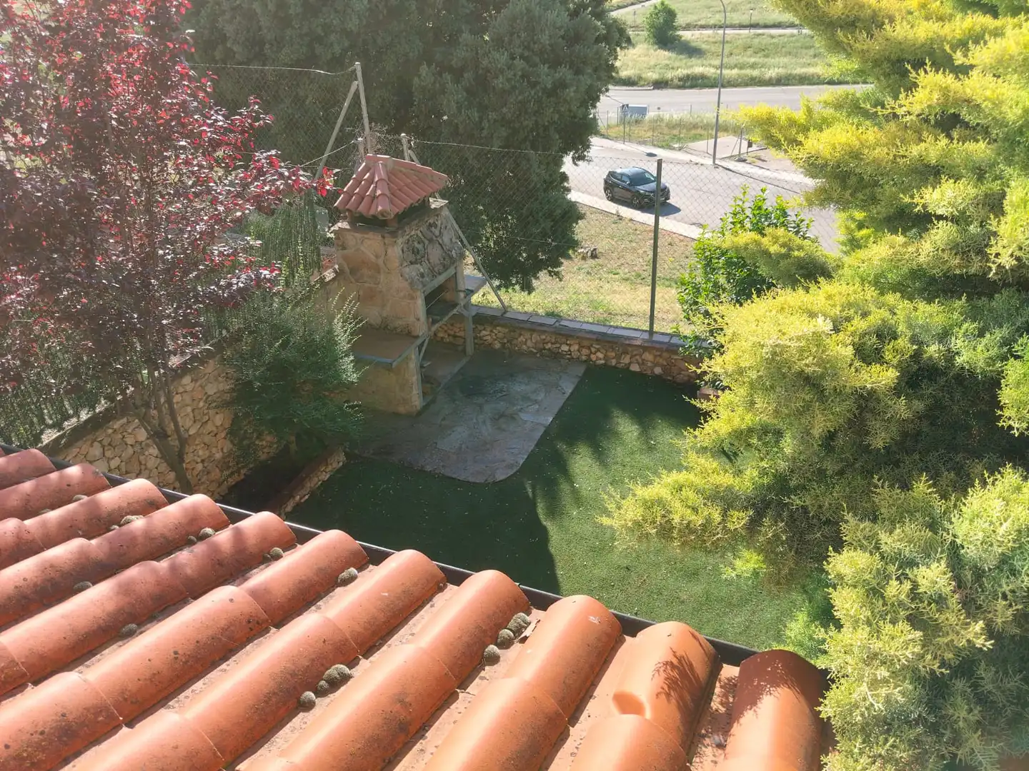 Terrassa de Casa adosada en venda en Yebes amb Calefacció, Jardí privat i Traster