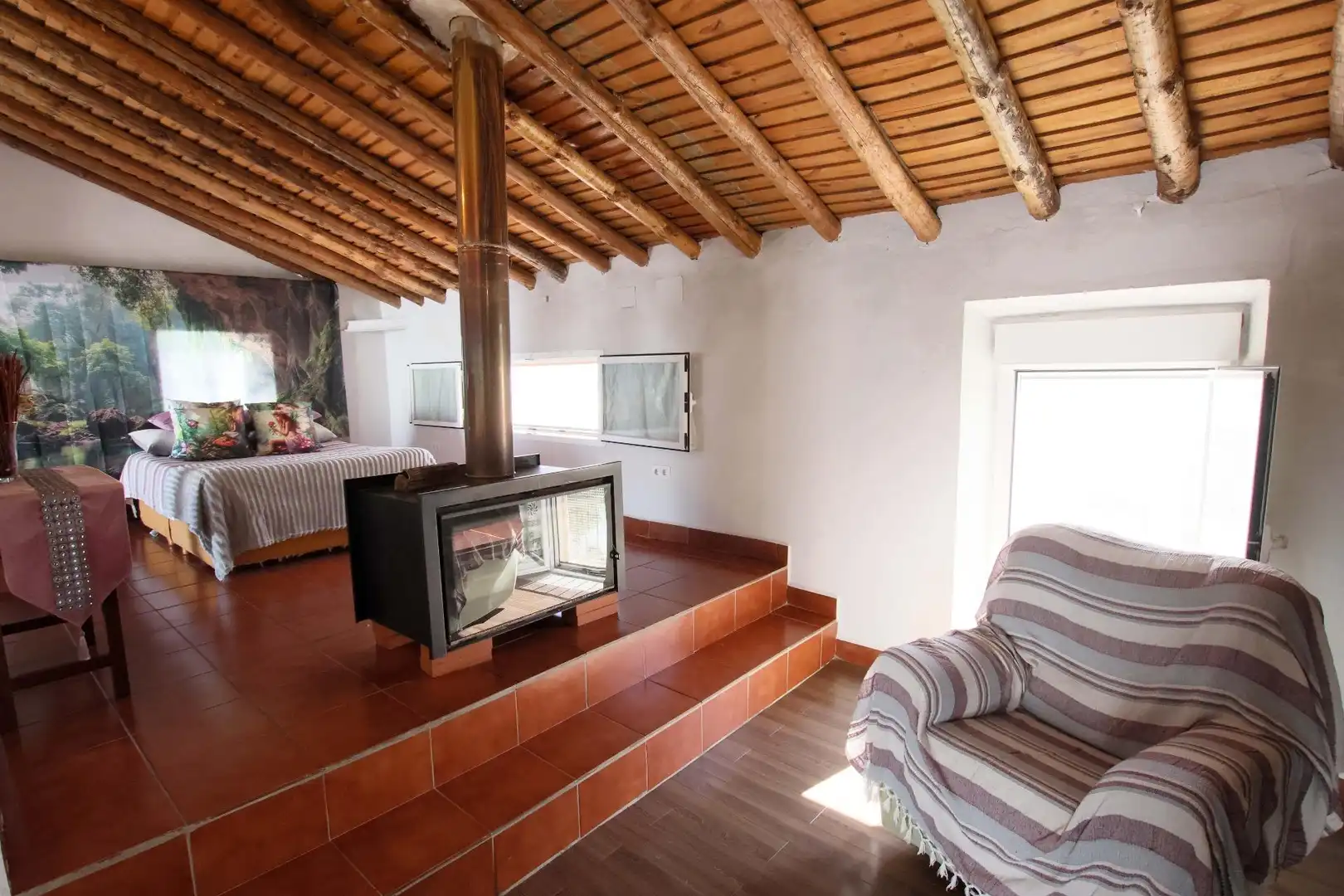 Sala de estar de Casa o chalet en venta en Montijo con Aire acondicionado