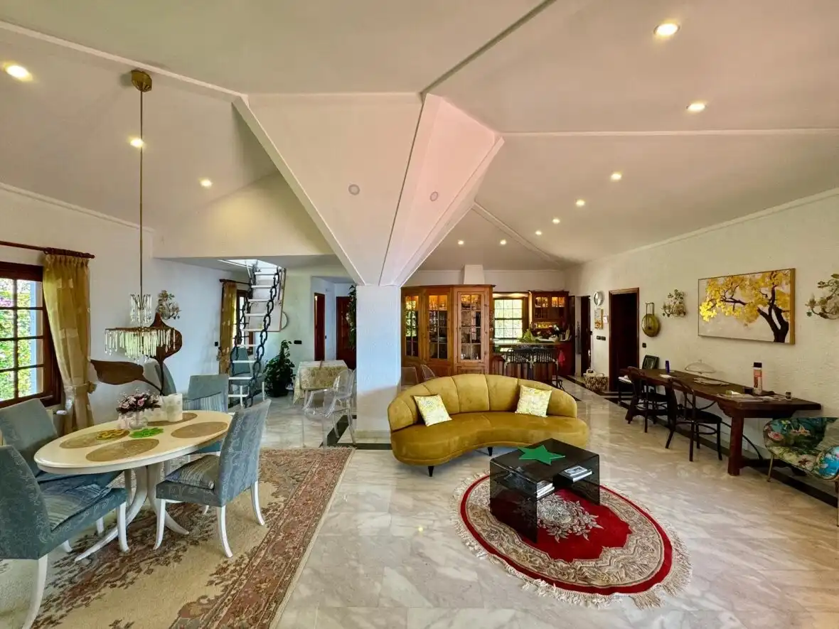 Sala de estar de Casa o chalet en venta en Tacoronte con Terraza y Sauna