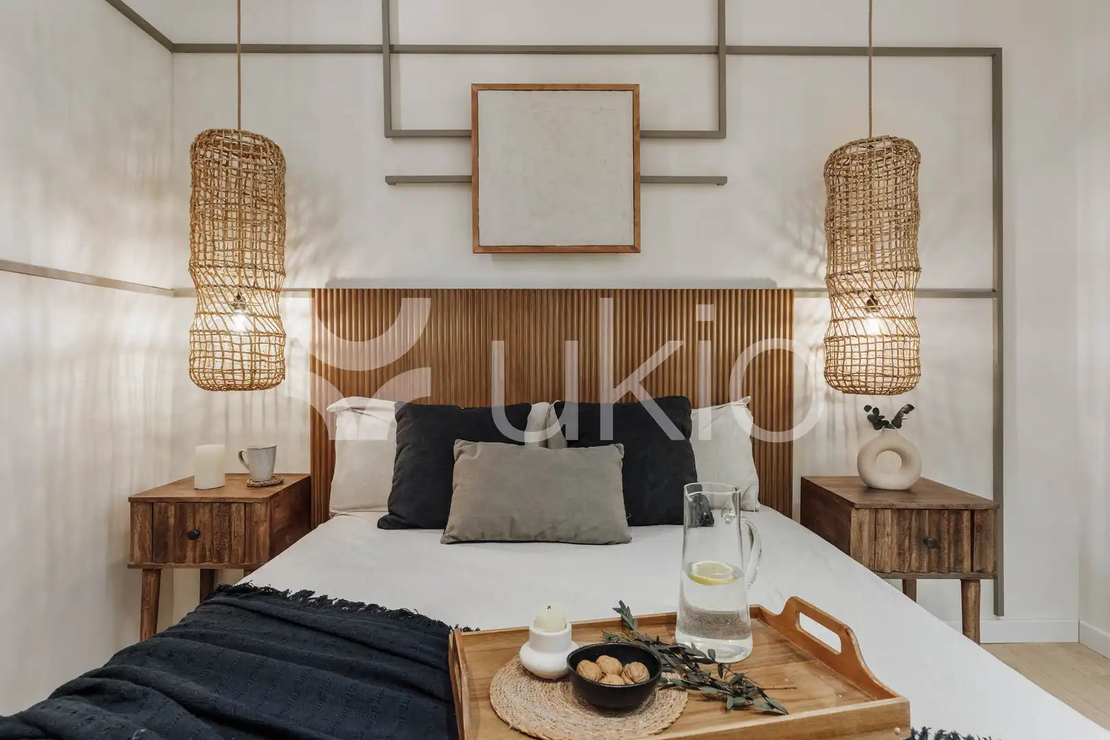 Bedroom of Apartments for rent in Barcelona  with Air Conditioner, Heating and Terrace