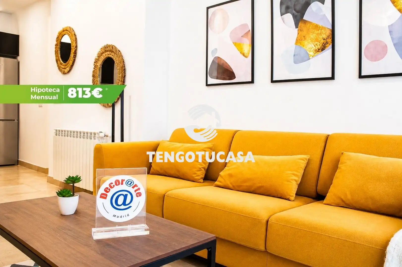 Sala de estar de Piso en venta en Madrid con Aire acondicionado, Calefacción y Amueblado