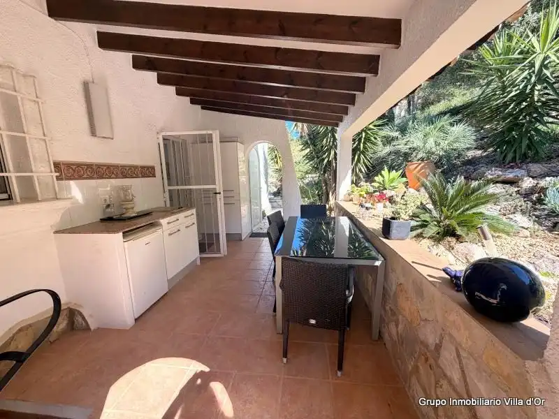 Terrassa de Casa o xalet en venda en Pego amb Aire condicionat, Calefacció i Jardí privat