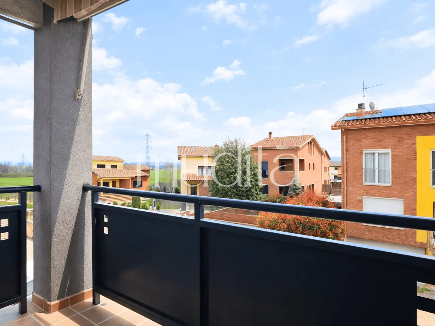 Terrassa de Casa adosada en venda en Vic amb Calefacció, Jardí privat i Terrassa