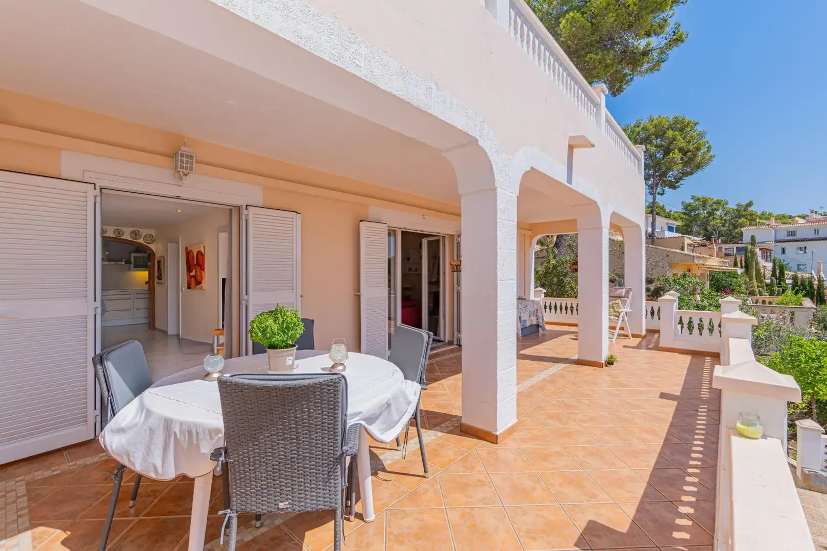 Terrace of Detached homes for sale in Andratx  with Air Conditioner, Heating and Private garden