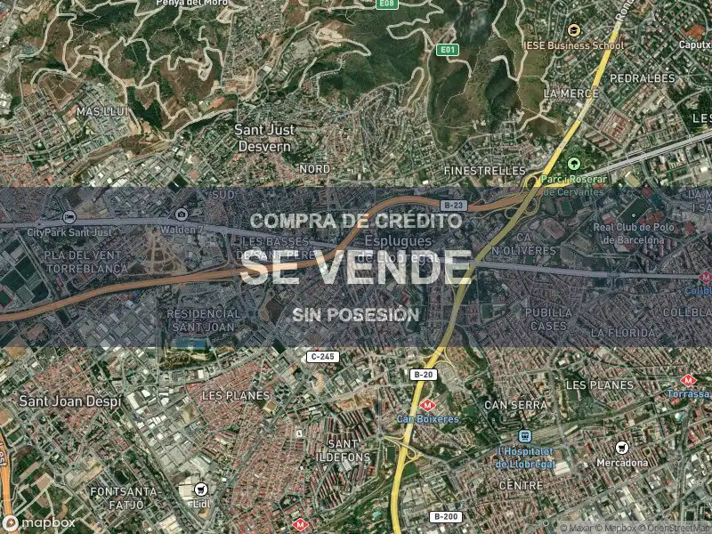 Vista exterior de Piso en venta en L'Hospitalet de Llobregat