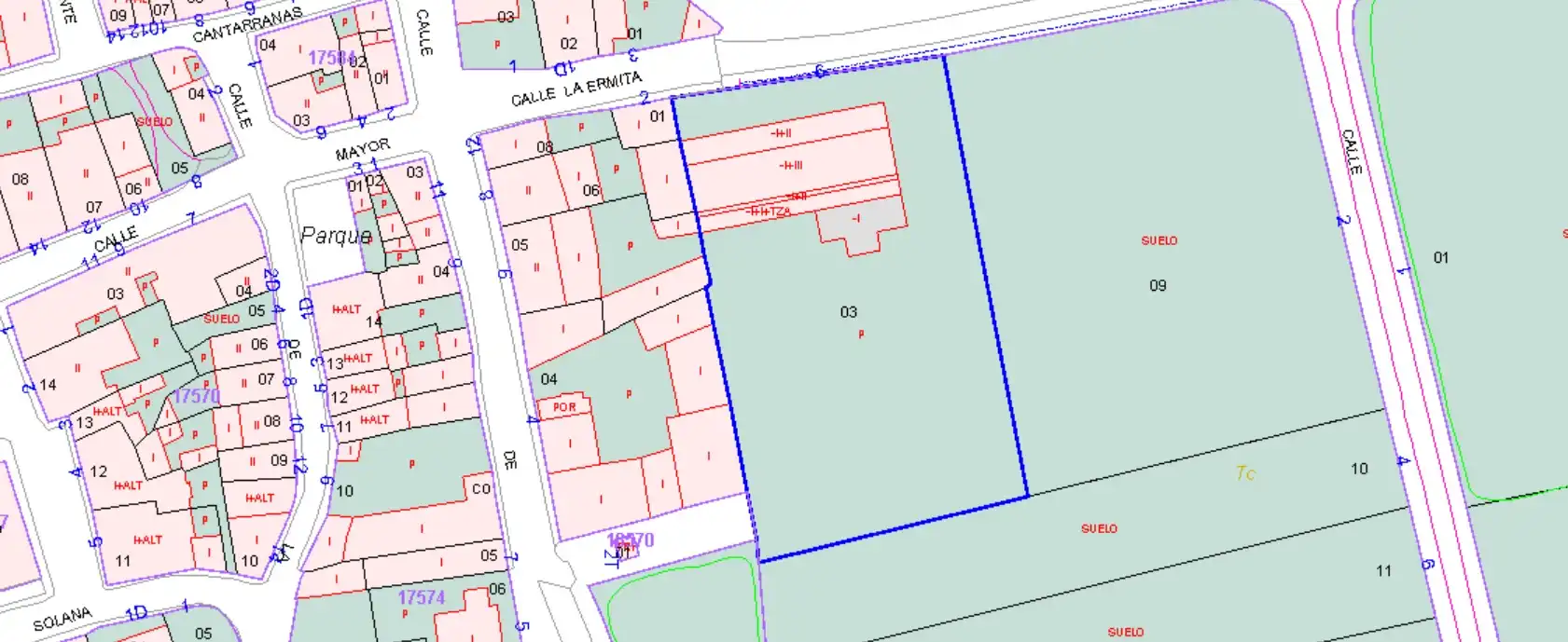 Terreno en venta en Heras de Ayuso