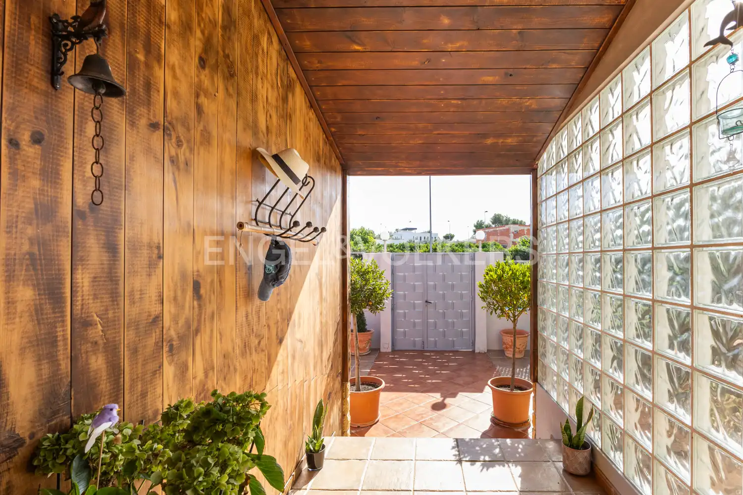 Terraza de Casa o chalet en venta en Albalat dels Tarongers con Aire acondicionado, Calefacción y Jardín privado