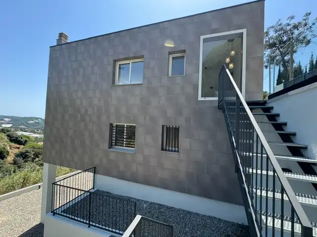 Exterior view of Houses for sale in Sant Pol de Mar  with Air Conditioner, Private garden and Terrace