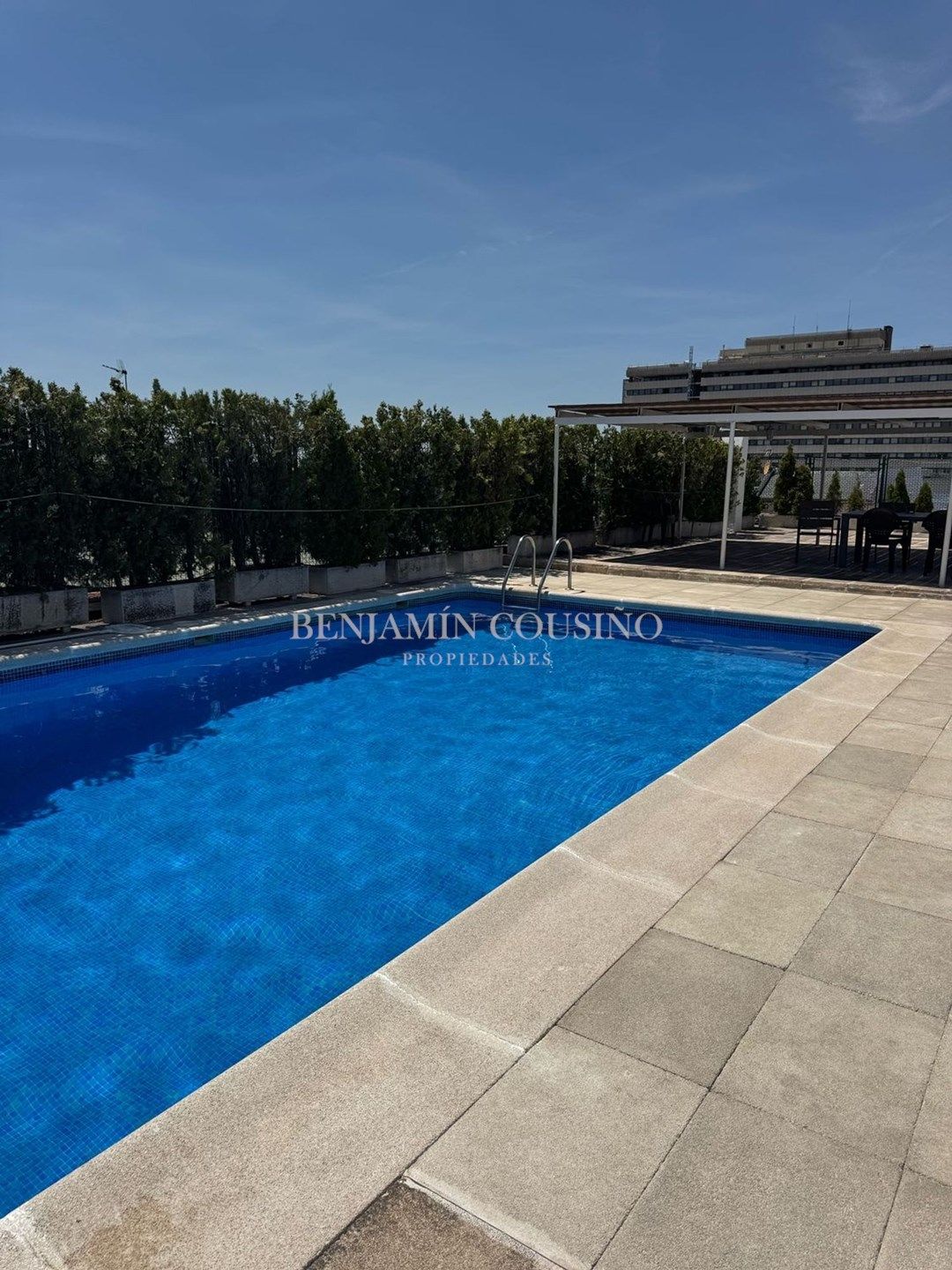 Swimming pool of Flat to rent in  Madrid Capital  with Terrace, Swimming Pool and Balcony