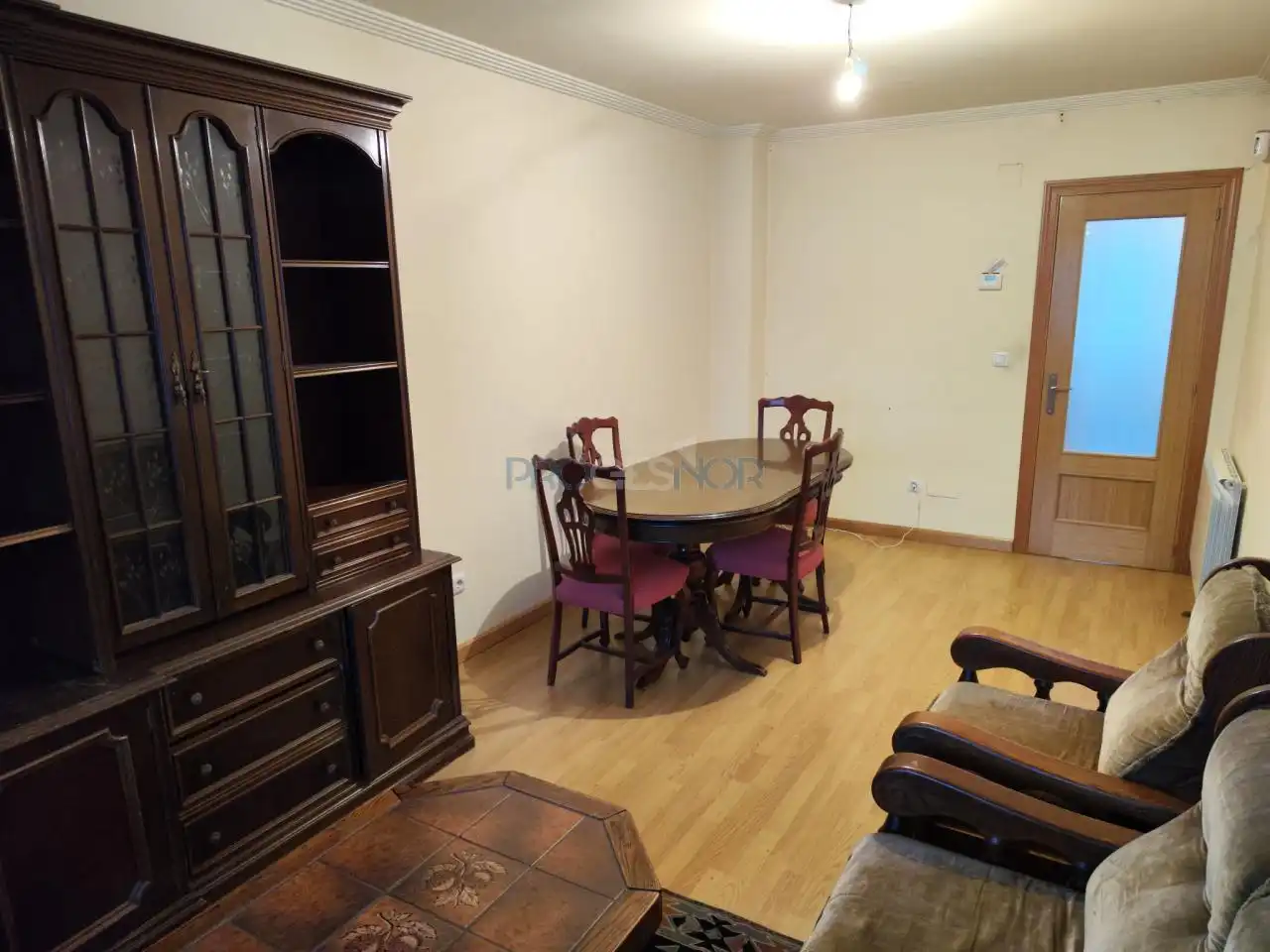 Comedor de Apartamento en venta en San Andrés del Rabanedo con Calefacción, Parquet y Terraza