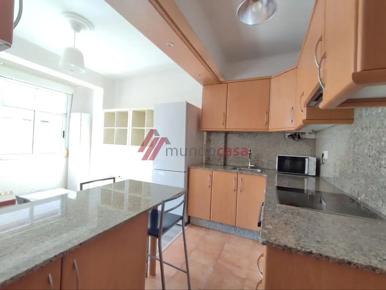Kitchen of Flat for rent in Ferrol  with Furnished and Pets allowed