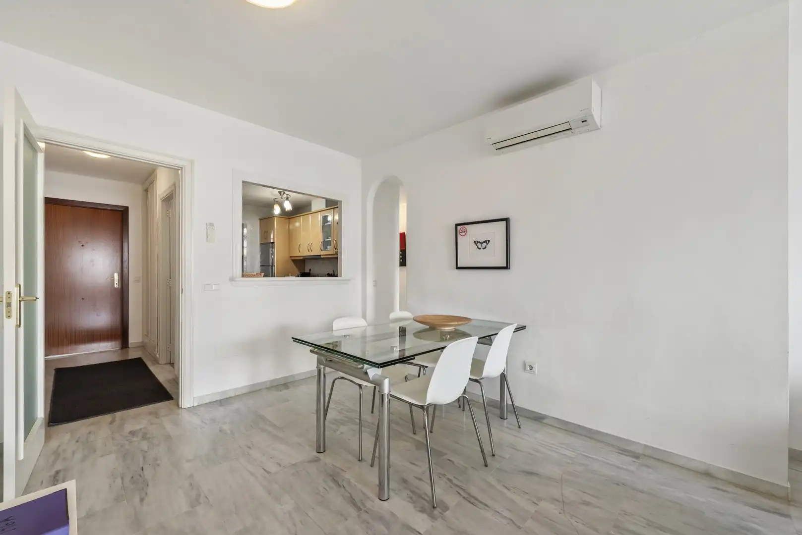 Dining room of Ground floor for sale in Mijas  with Air Conditioner, Terrace and Swimming Pool