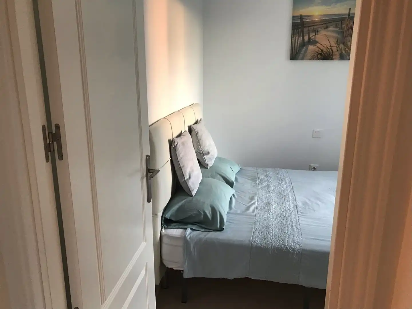 Schlafzimmer von Wohnungen zum Verkauf in Manilva mit Klimaanlage, Terrasse und Abstellraum