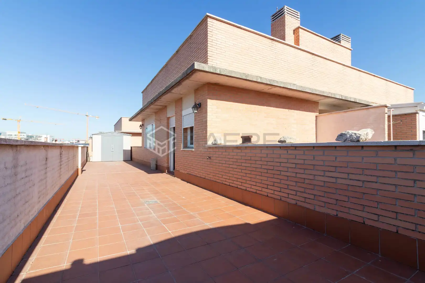 Terrassa de Àtic en venda en Madrid amb Aire condicionat, Jardí privat i Parquet