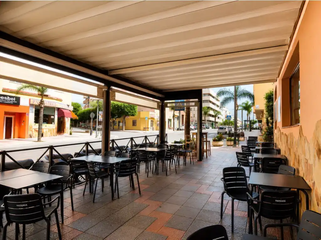 Terrassa de Local en venda en Mijas amb Aire condicionat i Moblat