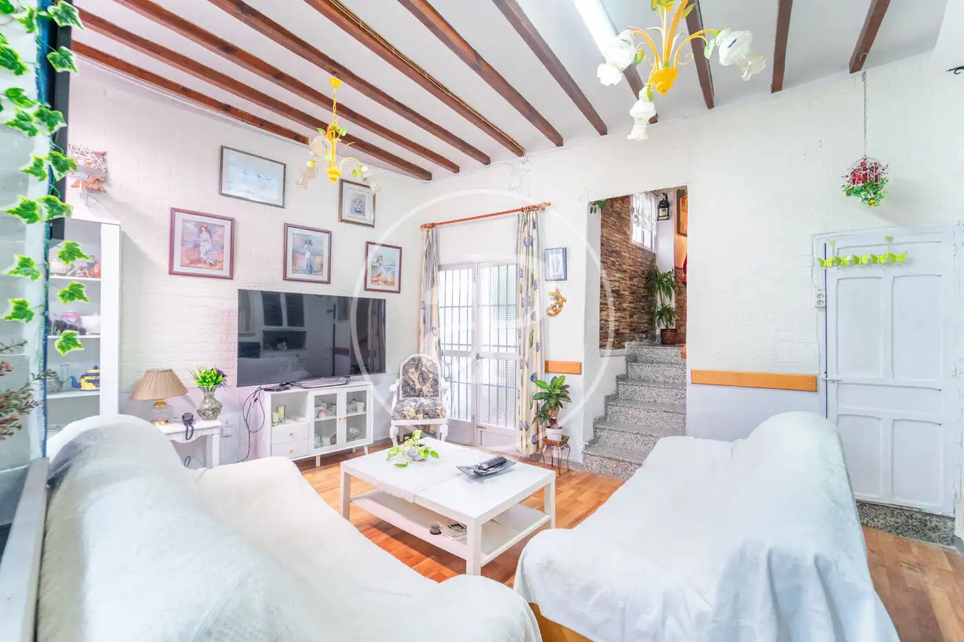 Sala de estar de Casa adosada en venta en Callosa d'en Sarrià con Calefacción y Trastero