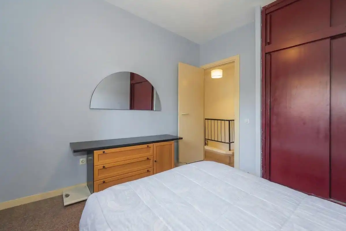 Bedroom of Duplexes for sale in Madrid  with Heating, Private garden and Terrace