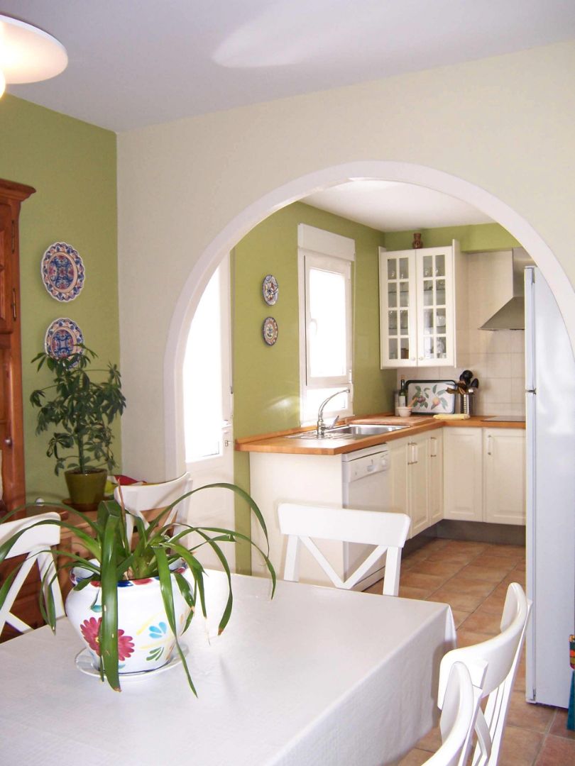Kitchen of House or chalet for sale in Cariño  with Air Conditioner, Heating and Private garden
