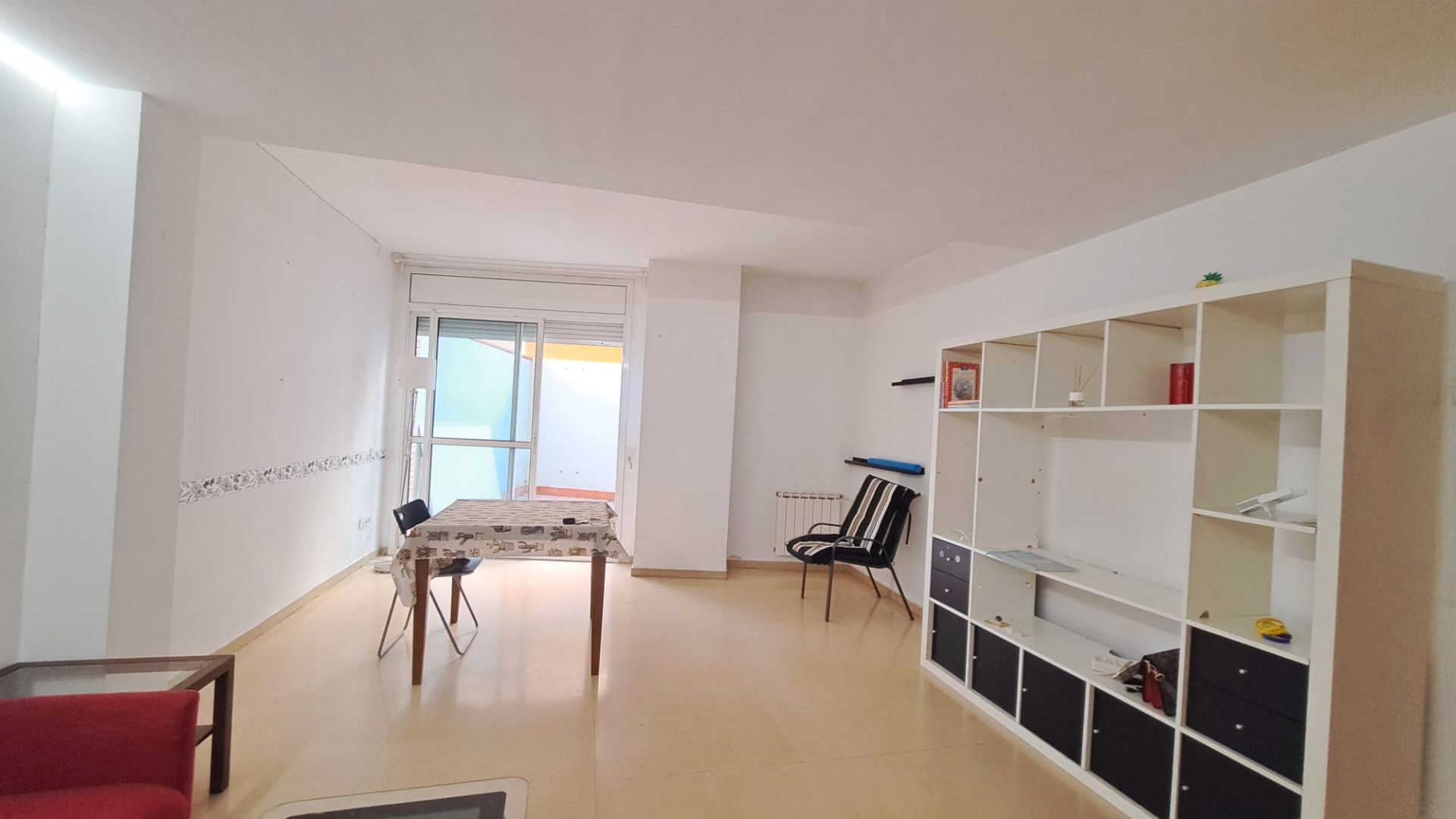 Living room of Flat to rent in  Barcelona Capital  with Heating, Private garden and Terrace