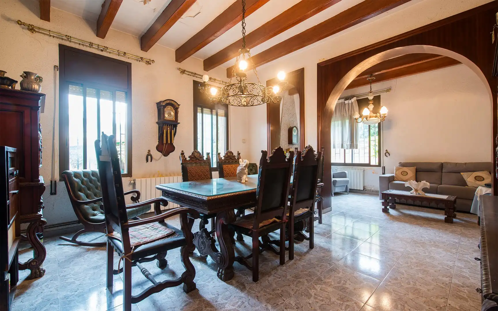 Esszimmer von Haus oder Chalet zum Verkauf in Sant Boi de Llobregat mit Privatgarten und Terrasse