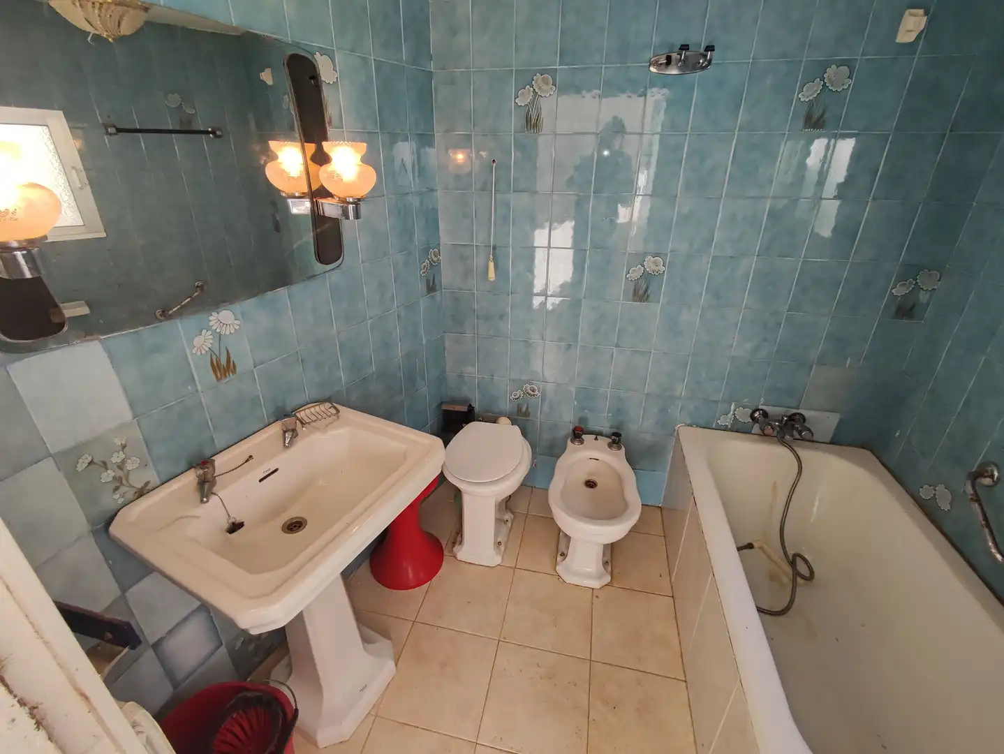 Baño de Finca rústica en venta en Villarramiel con Calefacción, Terraza y Trastero