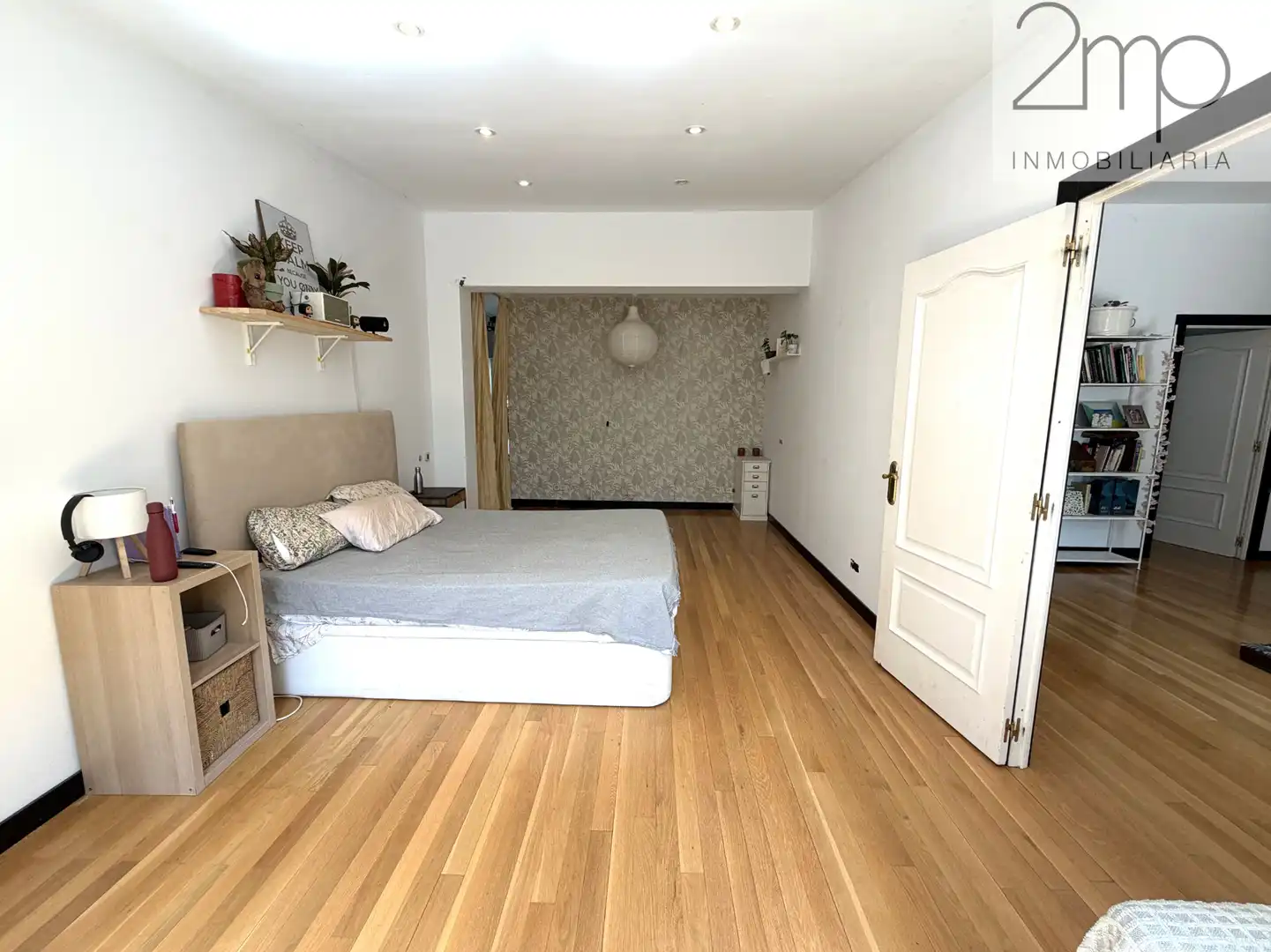 Schlafzimmer von Haus oder Chalet zur Miete in Manzanares El Real mit Heizung, Privatgarten und Parkett