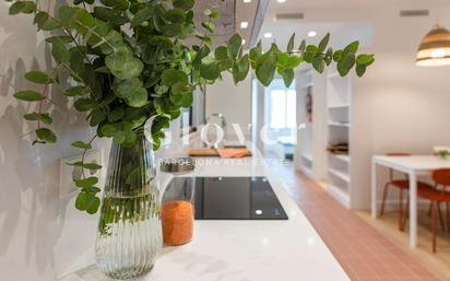 Kitchen of Flat to rent in  Barcelona Capital  with Air Conditioner, Heating and Furnished