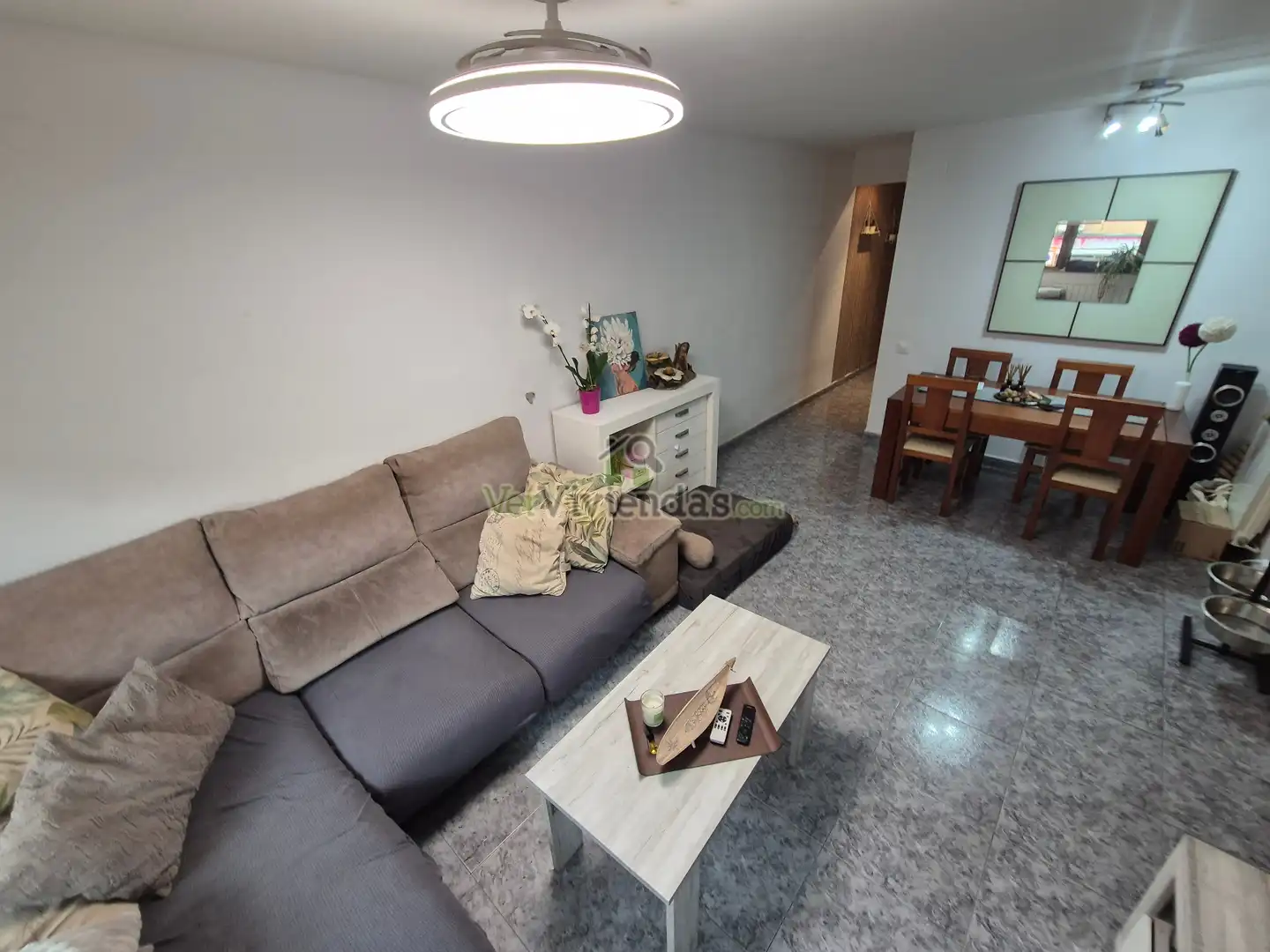 Living room of Flat for sale in Cervelló  with Heating, Oven and Microwave