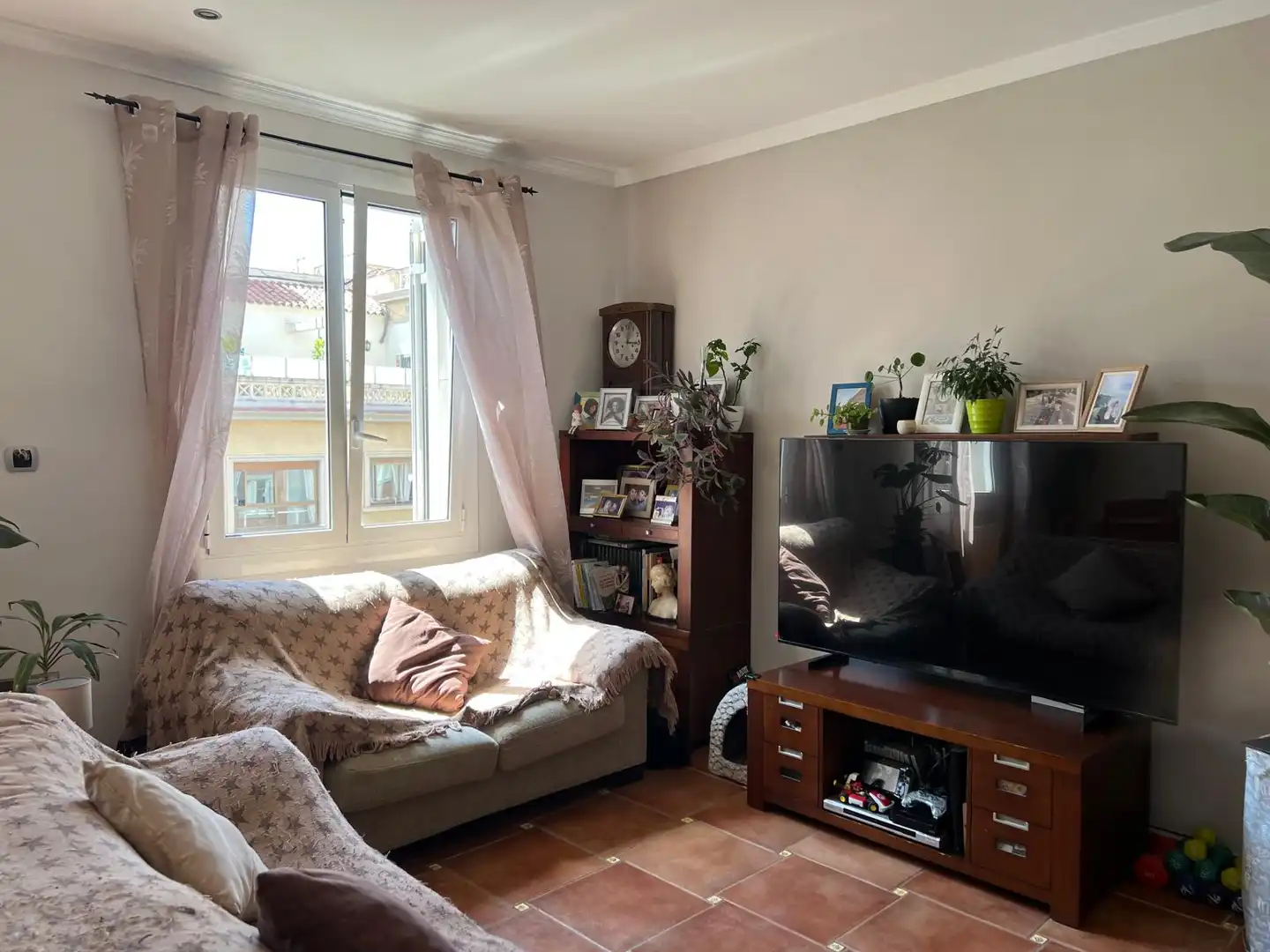 Sala de estar de Piso en venta en Barcelona con Aire acondicionado