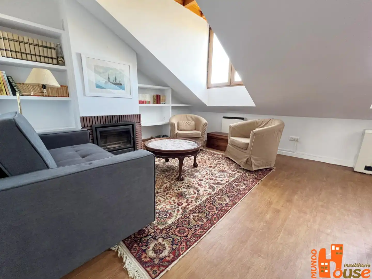 Sala de estar de Ático en venta en Real Sitio de San Ildefonso