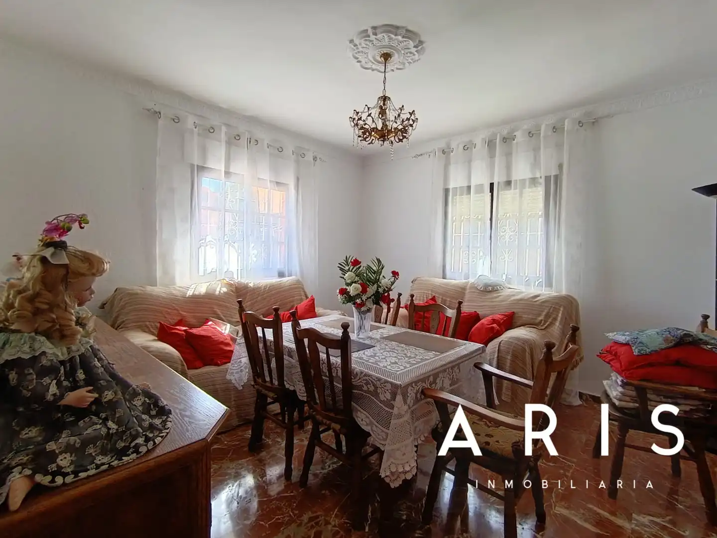 Living room of Houses for sale in Alhaurín de la Torre  with Air Conditioner, Heating and Private garden