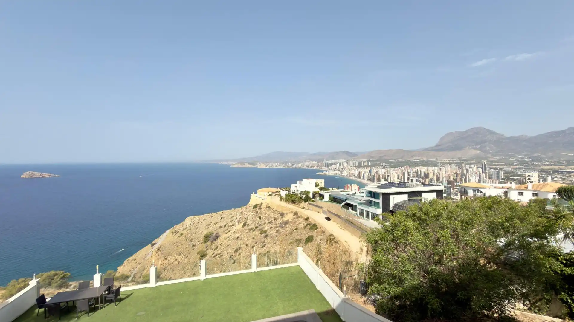 Vista exterior de Casa o chalet en venta en Benidorm con Terraza
