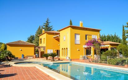 Exterior view of House or chalet to rent in Xaló  with Air Conditioner, Terrace and Swimming Pool