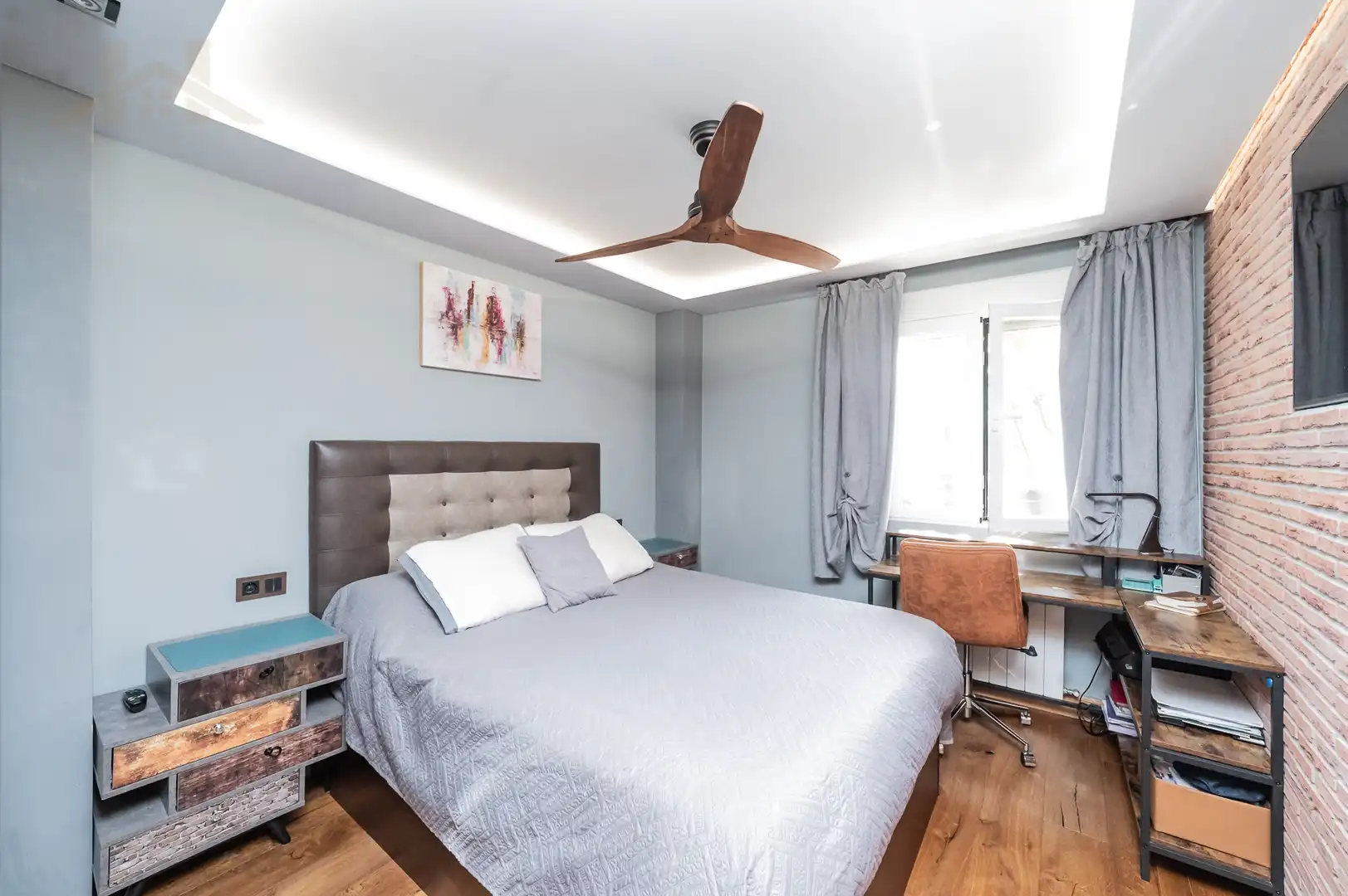 Bedroom of Flat for sale in Fuenlabrada  with Air Conditioner, Heating and Furnished