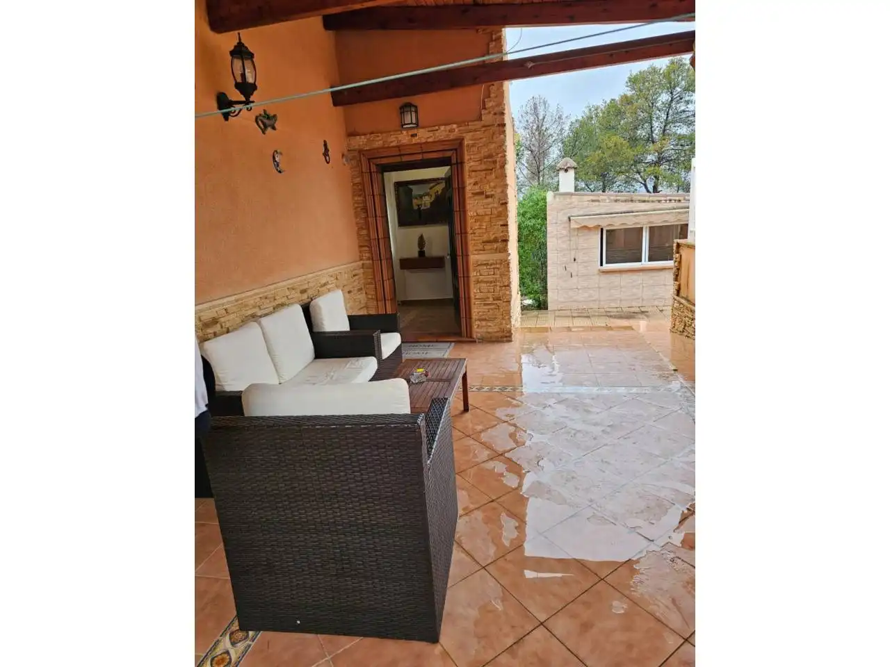 Terrassa de Casa o xalet en venda en Alicante / Alacant amb Aire condicionat, Calefacció i Jardí privat