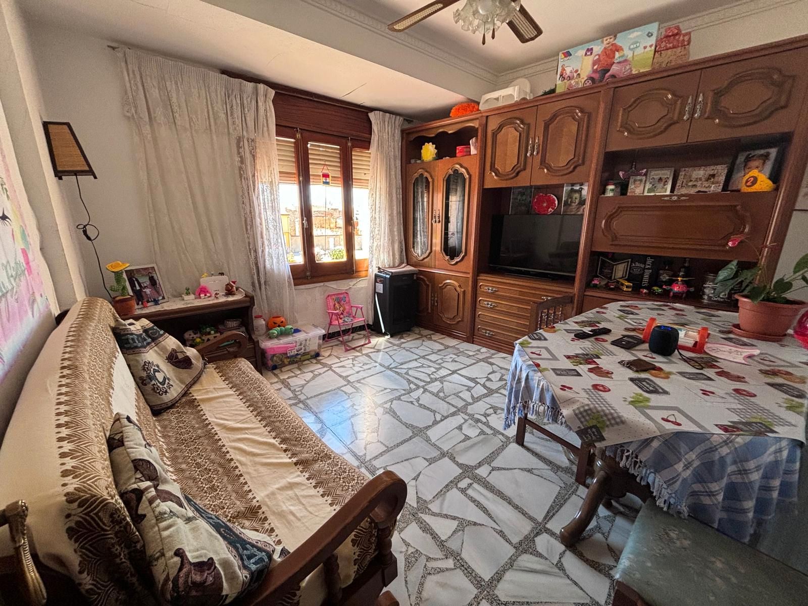 Living room of Flat for sale in Honrubia  with Heating, Terrace and Storage room