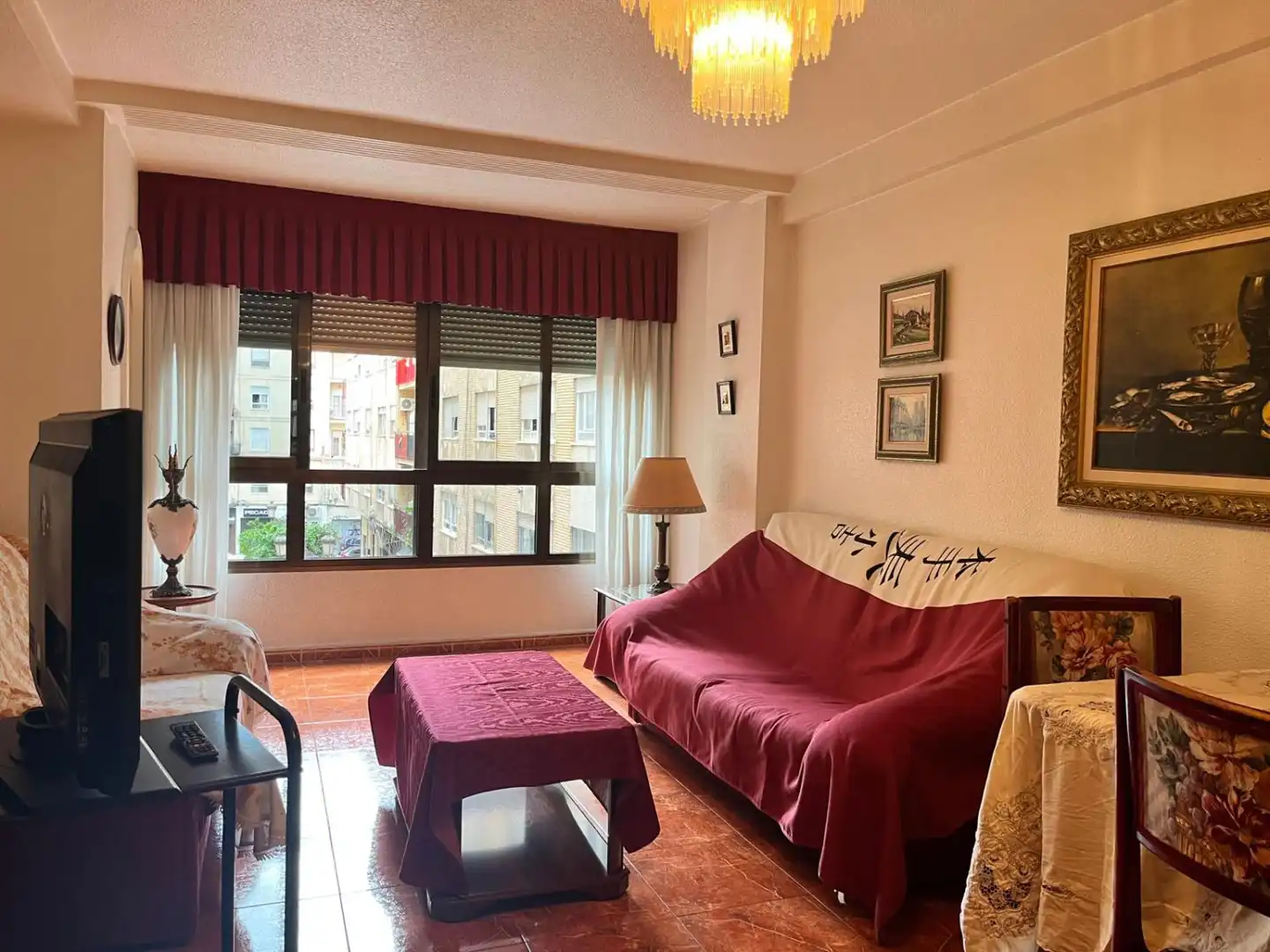 Sala d'estar de Pis en venda en Orihuela amb Aire condicionat i Moblat