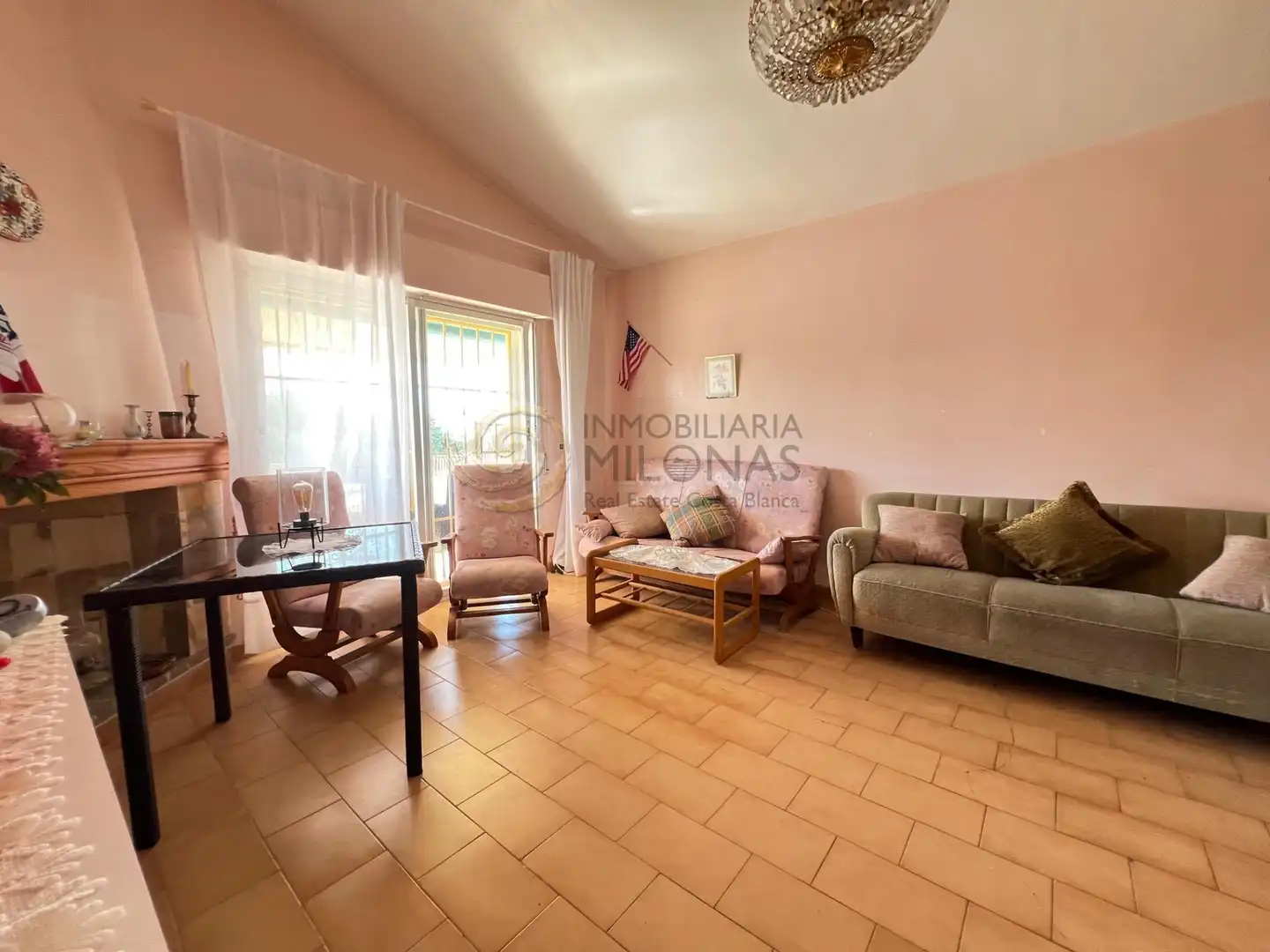 Living room of Houses for sale in Benidorm  with Heating, Private garden and Terrace