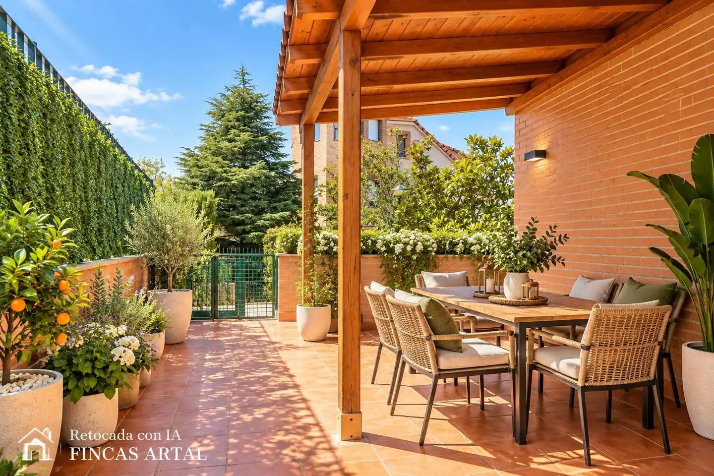 Casa amb piscina en venda a Avenida de la Ilustración, imagen 2
