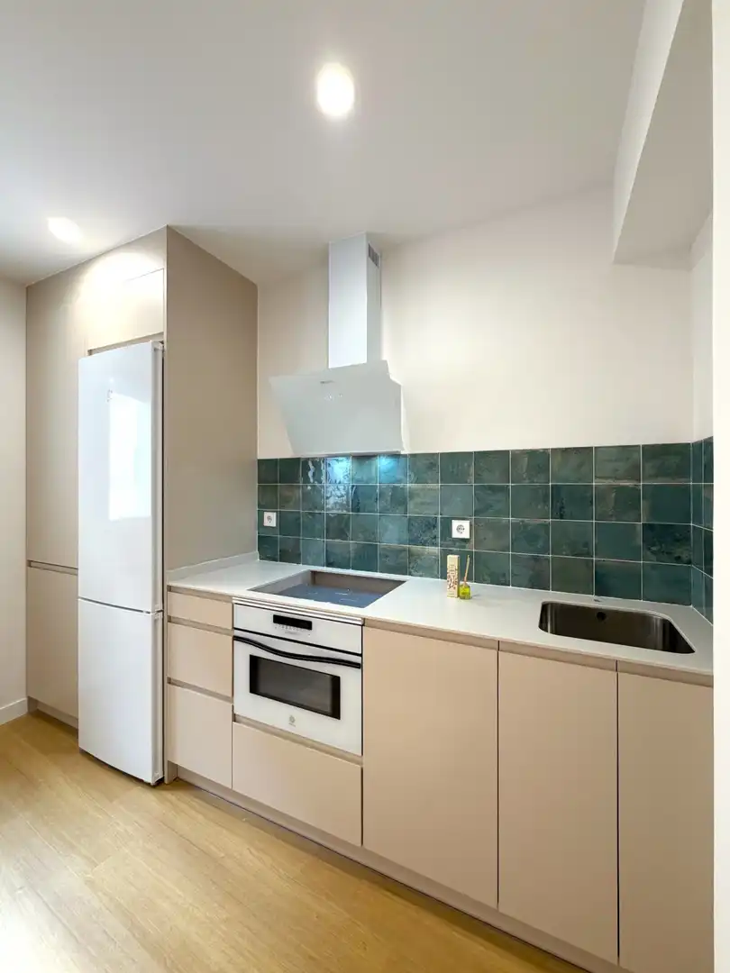 Kitchen of Flat for sale in  Logroño  with Heating and Parquet flooring