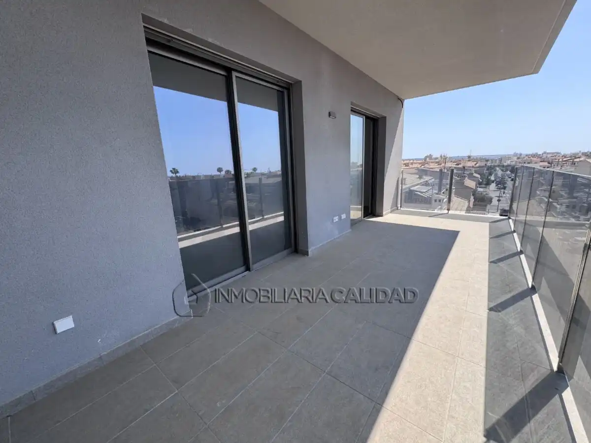 Terrasse von Wohnung zum Verkauf in Santa Pola mit Heizung