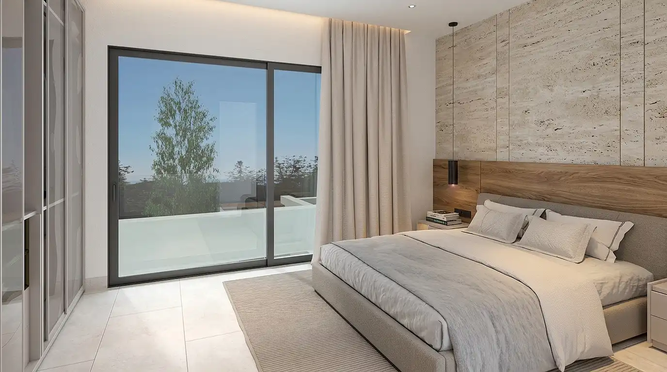 Habitación de Casa o chalet en venta en Nerja con Aire acondicionado, Calefacción y Jardín privado
