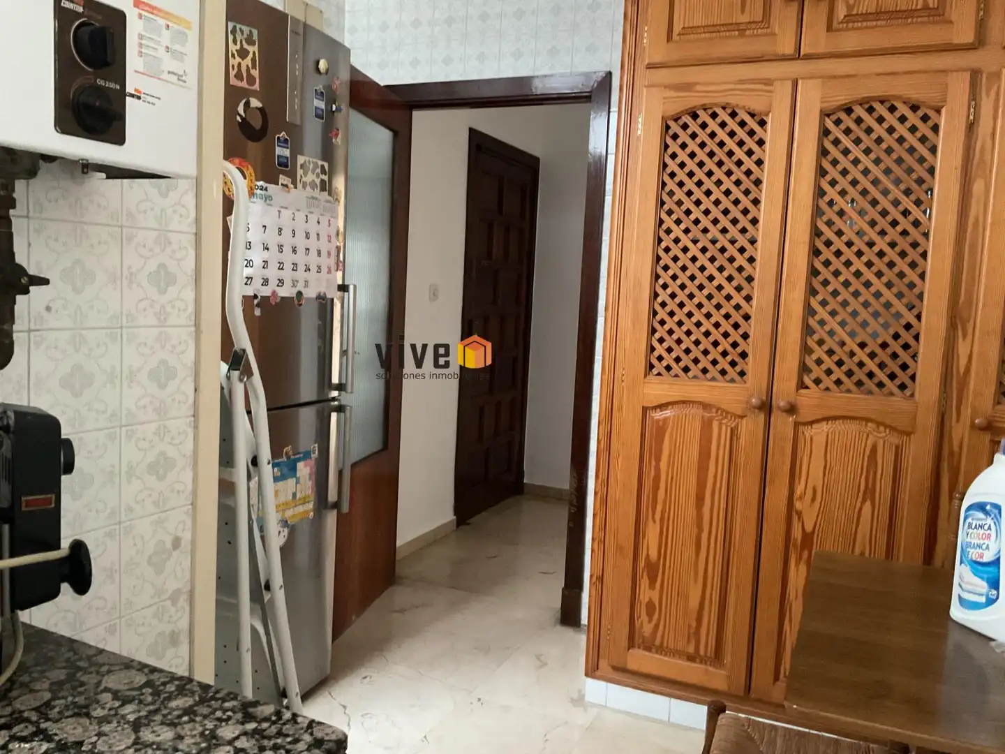 Kitchen of Flat for sale in Sevilla  with Air Conditioner, Heating and Terrace
