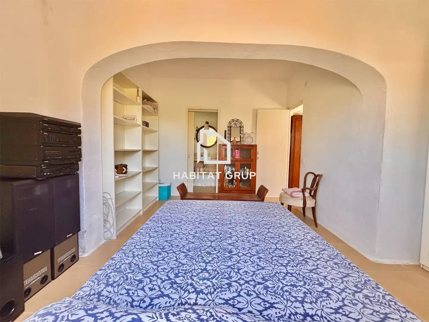 Esszimmer von Haus oder Chalet zum Verkauf in Sant Lluís mit Klimaanlage, Heizung und Privatgarten
