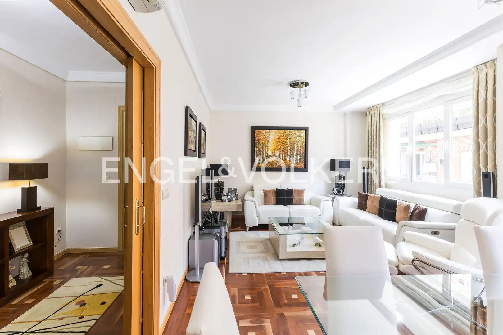 Sala de estar de Piso en venta en Madrid con Aire acondicionado, Calefacción y Parquet